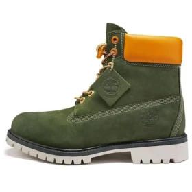 6-Inch Premium Waterproof Boot „Olive Green Orange”