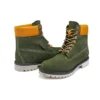 6-Inch Premium Waterproof Boot „Olive Green Orange”