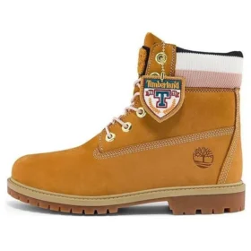 6-Inch Premium Waterproof Boot „Pszeniczny Nubuck and Stripes”