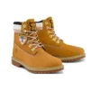 6-Inch Premium Waterproof Boot „Pszeniczny Nubuck and Stripes”