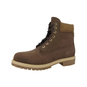 6-Inch Premium Waterproof Botki Icon „Brązowy Nubuck”