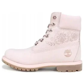 6-Inch Premium Waterproof Botki z wytłoczeniami „Pink”