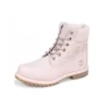 6-Inch Premium Waterproof Botki z wytłoczeniami „Pink”