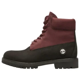 6-Inch Premium Waterproof „Burgundy Czarny”