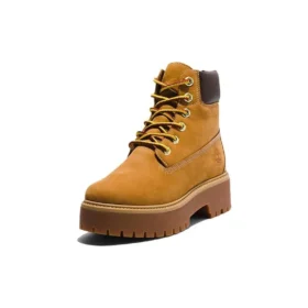 6-Inch Premium wodoodporne botki na platformie Stone Steet „Pszeniczny Nubuck”