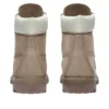 6-Inch Premium wodoodporne „Medium Grey Nubuck Light Green”
