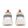 Adley Way Low Lace Up Sneakersy „White”