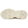 Adley Way Low Lace Up Sneakersy „White”