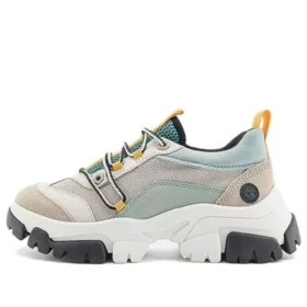 Adley Way Sneakersy „White Nubuck and Grey”