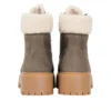 Botki na platformie Stone Street „Taupe”
