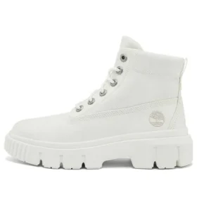 Botki płócienne Greyfield „White”