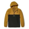 Kurtka wiatrówka typu pullover „Brązowo-czarna”