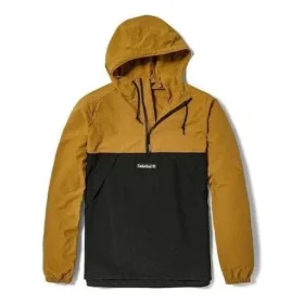 Kurtka wiatrówka typu pullover „Brązowo-czarna”