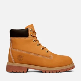 Wodoodporne botki Timberland® Premium 6-Inch Boot dla młodzieży – kolor pszeniczny Wodoodporne botki Timberland® Premium 6-Inch Boot dla młodzieży – kolor pszeniczny