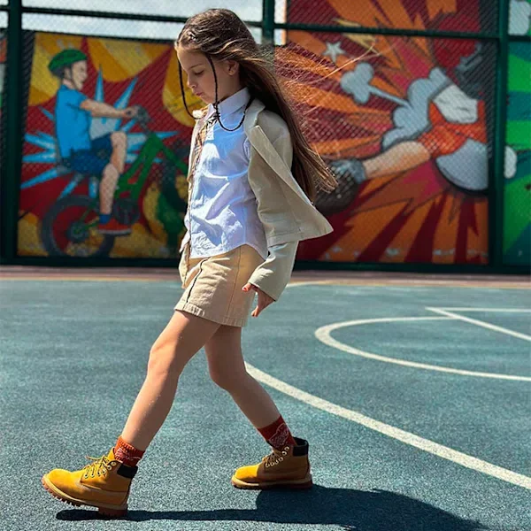 Młodzieżowe wodoodporne botki Timberland® Premium 6-Inch Młodzieżowe wodoodporne botki Timberland® Premium 6-Inch