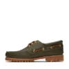 Ręcznie szyte buty żeglarskie Timberland x Aim Leon Dore z trzema oczkami i grubym bieżnikiem „Grape Leaf”