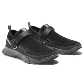Skórzane obuwie Mills Falls Slip-On „Czarny zamsz”