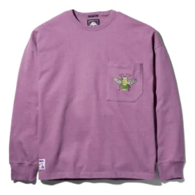 T-shirty Timberland x Billionaire Boys Club „Bee Line Pocket” „Purple”