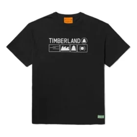 T-shirty Timberland x Nina Chanel Abney „Czarny Biały”