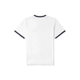 Timberland Casual z okrągłym dekoltem, nadruk, szorty, białe
