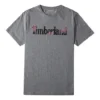 Timberland Casual z okrągłym dekoltem, nadruk, szorty, szara