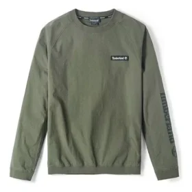Timberland Outdoor z okrągłym dekoltem, nadruk, zielone