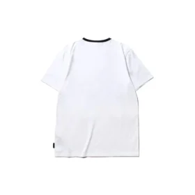 Timberland SS20 CoolMax Logo Szorty z krótkim rękawem i okrągłym dekoltem, białe