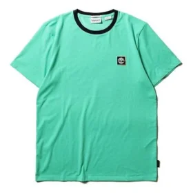 Timberland SS20 CoolMax Szorty z krótkim rękawem i okrągłym dekoltem, zielone