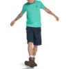 Timberland SS20 CoolMax Szorty z krótkim rękawem i okrągłym dekoltem, zielone