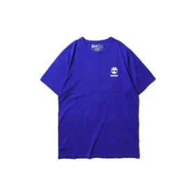 Timberland SS20 z nadrukiem logo, szorty, niebieska