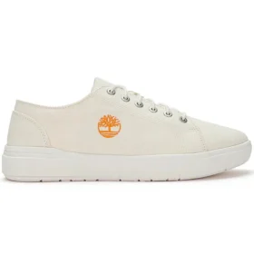 Tkaninowe obuwie oxford Seneca Bay „White”