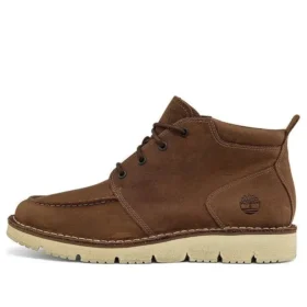 Westmore Moc Toe Chukka Botki Wide Fit „Brązowy Full Grain”