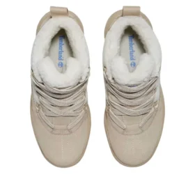 White Ledge wodoodporne botki śnieżne „Light Beige”