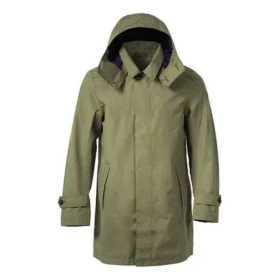 Wodoodporna kurtka Timberland Casual w kolorze zielonym