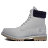 Wodoodporne 6-calowe buty z podwójnym kołnierzem „Grey Furry Blue”