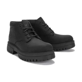 Wodoodporne botki chukka Arbor Road „Czarny Full Grain”