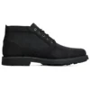 Wodoodporne botki chukka Crestfield „Czarny Full Grain”
