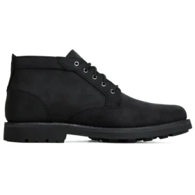 Wodoodporne botki chukka Crestfield „Czarny Full Grain”