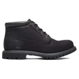 Wodoodporne botki chukka Nellie „Czarny nubuk”