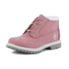 Wodoodporne botki chukka Nellie w szerokim kroju „Pink Nubuck”