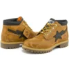 Wodoodporne botki chukka Timberland x BAPE Nelson Premium „Pszeniczny i Czekoladowy”