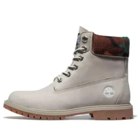 Wodoodporne botki Heritage 6-Inch „Beige Nubuck with Camo” Wodoodporne botki Heritage 6-Inch „Beige Nubuck with Camo”