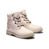 Wodoodporne botki Heritage 6-Inch „Light Pink Nubuck”