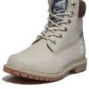Wodoodporne botki Heritage 6-Inch o szerokim kroju „Beige Nubuck with Camo”