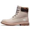 Wodoodporne botki Heritage 6-Inch „Pale Pink Nubuck with Camo”
