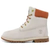 Wodoodporne botki Heritage 6-Inch „White Nubuck”