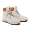 Wodoodporne botki Heritage 6-Inch „White Nubuck”