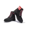 Wodoodporne botki Linden Woods 6-Inch „Czarny Nubuck with Pink”