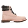 Wodoodporne botki Lindon Woods 6-Inch Boot „Różowy nubuk i czarny kołnierz z nadrukiem”
