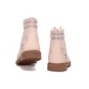 Wodoodporne botki Lindon Woods 6-Inch „Pink Nubuck and Printed Collar”